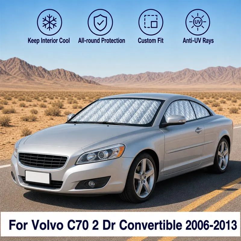 For Volvo C70 2 Dr Convertible 2006-2013 Full Set Car Window Sunshades UV Block Privacy Heat Insulated Foldable Car Curtain
For Volvo C70 2 Dr Convertible 2006-2013 Full Set Car Window Sunshades UV Block Privacy Heat Insulated Foldable Car Curtain