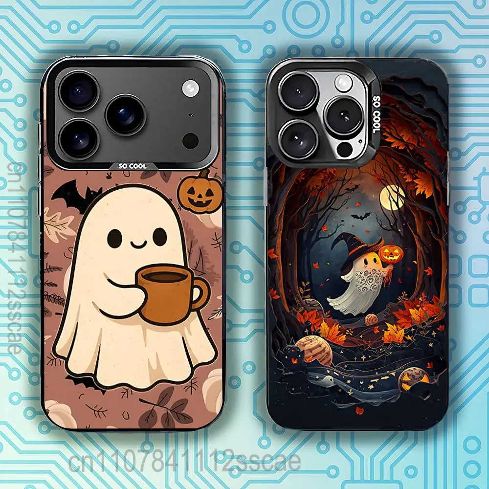 Cute Ghost Halloween Phone Case For iPhone 17,16,15,14,13,12,11,Pro,Max,Plus,E,Air,Mini Black IMD Cover
Cute Ghost Halloween Phone Case For iPhone 17,16,15,14,13,12,11,Pro,Max,Plus,E,Air,Mini Black IMD Cover