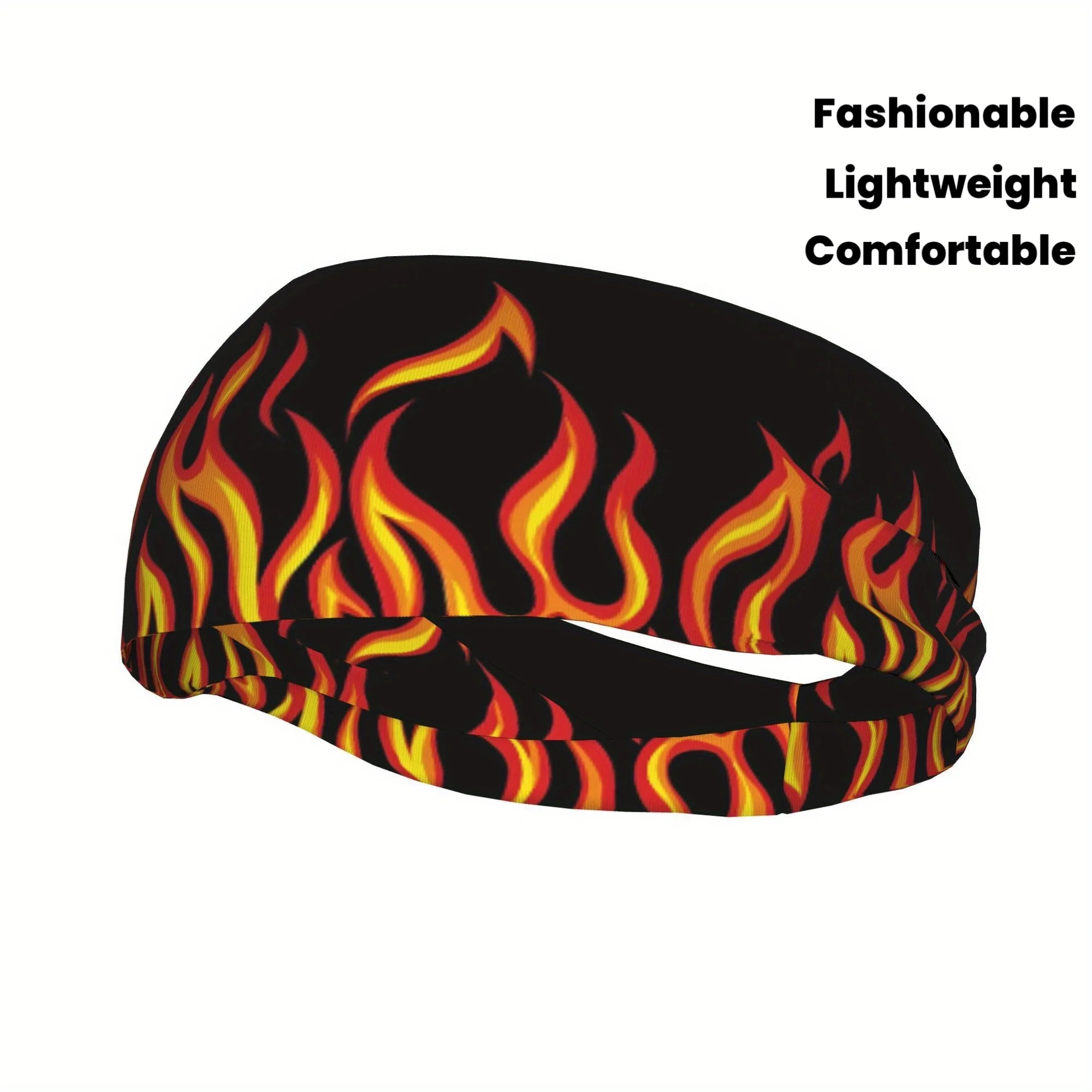 Fire Flames Breathable Headbands for Running Outdoor Sports Geometric Flame Design Mixed Colors Lightweight Durable Hand Wash
Fire Flames Breathable Headbands for Running Outdoor Sports Geometric Flame Design Mixed Colors Lightweight Durable Hand Wash