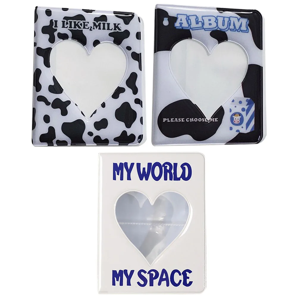 3 Pcs Photo Album Cow Pattern 3 Inch Card Holder Portable Size Family Picture Book Keepsake Gift Wedding Christmas
3 Pcs Photo Album Cow Pattern 3 Inch Card Holder Portable Size Family Picture Book Keepsake Gift Wedding Christmas