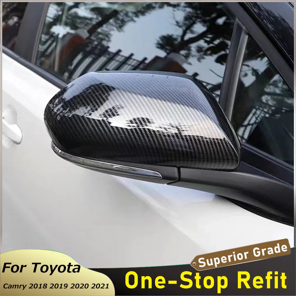 For Toyota Camry 2018 2019 2020 2021 ABS Carbon Fiber Style Rear View Side Glass Mirror Cover Trim Frame Sticker
For Toyota Camry 2018 2019 2020 2021 ABS Carbon Fiber Style Rear View Side Glass Mirror Cover Trim Frame Sticker