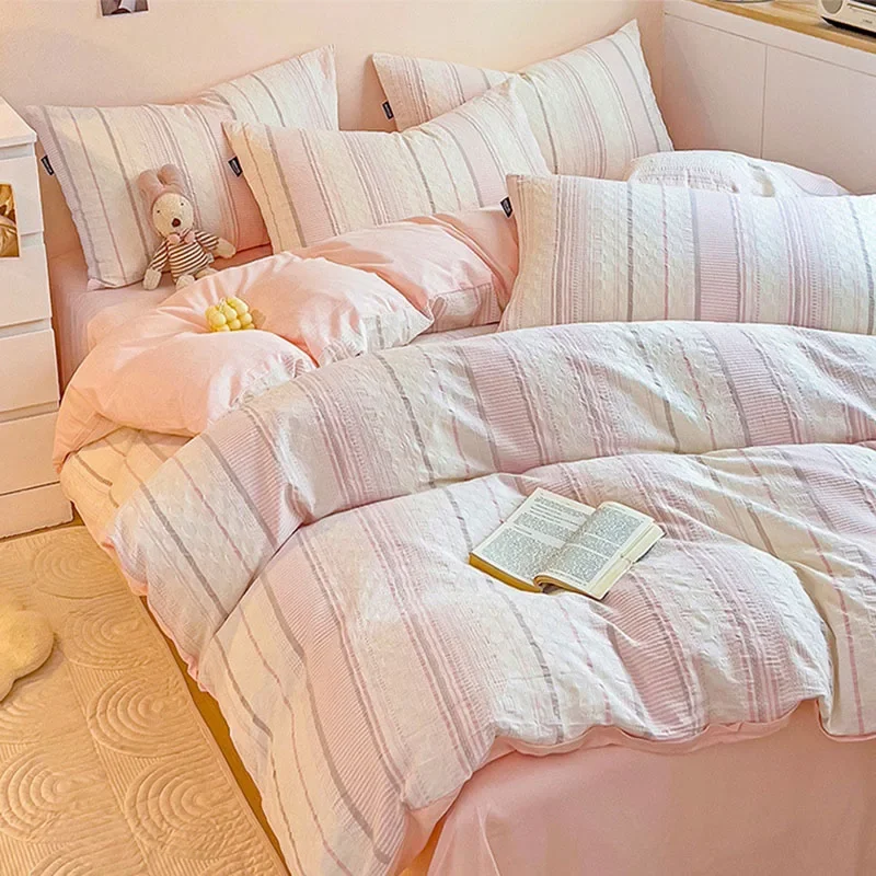 Комплекты постельного белья из чистого хлопка класса A 60S, жаккардовый хлопок, приятный для кожи, комплект пододеяльников для девочек, комплект пододеяльников для королевского размера
Комплекты постельного белья из чистого хлопка класса A 60S, жаккардовый хлопок, приятный для кожи, комплект пододеяльников для девочек, комплект пододеяльников для королевского размера