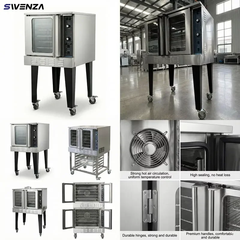 2026 Wholesale Industrial Bakery Equipment Electric Convection Oven for Restaurant Kitchen
2026 Wholesale Industrial Bakery Equipment Electric Convection Oven for Restaurant Kitchen