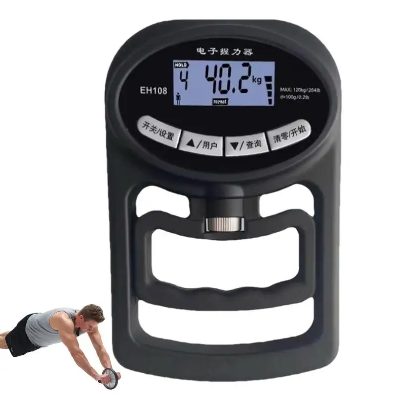 Grip Strength Meter Dynamometer Grip Strength Handgrip Dynamometer 265lb/120kg Grip Strength Measurement Meter For Grip Strength
Grip Strength Meter Dynamometer Grip Strength Handgrip Dynamometer 265lb/120kg Grip Strength Measurement Meter For Grip Strength