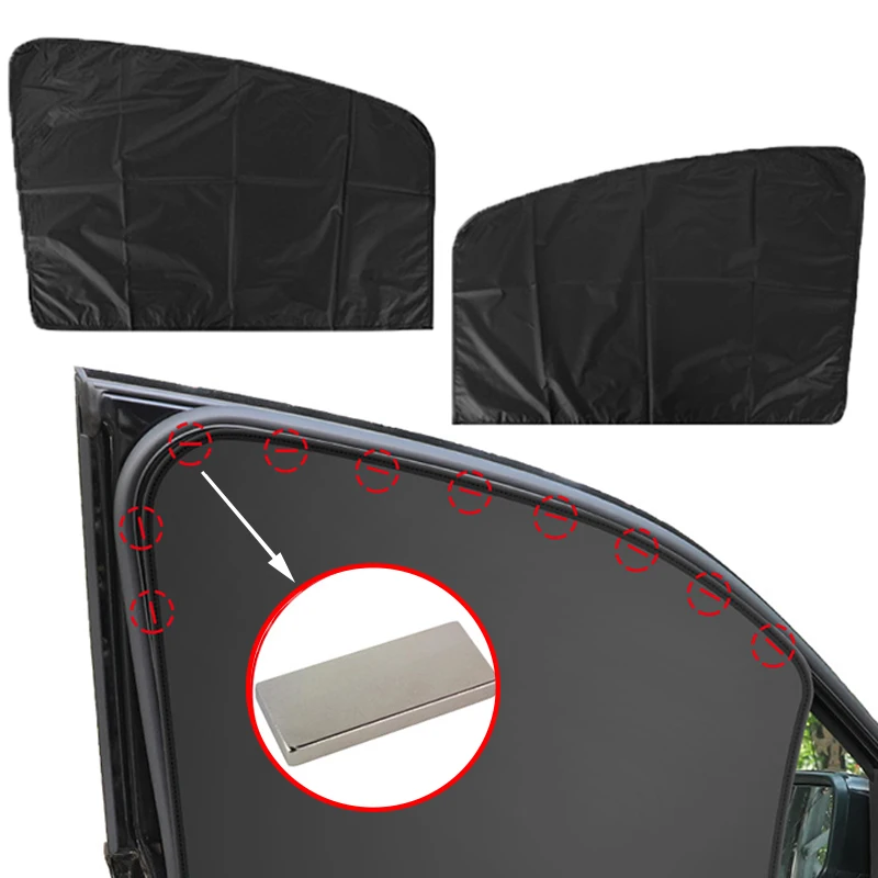 Magnetic Car Sunshade Anti-UV Curtain Car Side Window Adjustable Sunshade Car Window Sunscreen Summer Protection Window Film
Magnetic Car Sunshade Anti-UV Curtain Car Side Window Adjustable Sunshade Car Window Sunscreen Summer Protection Window Film