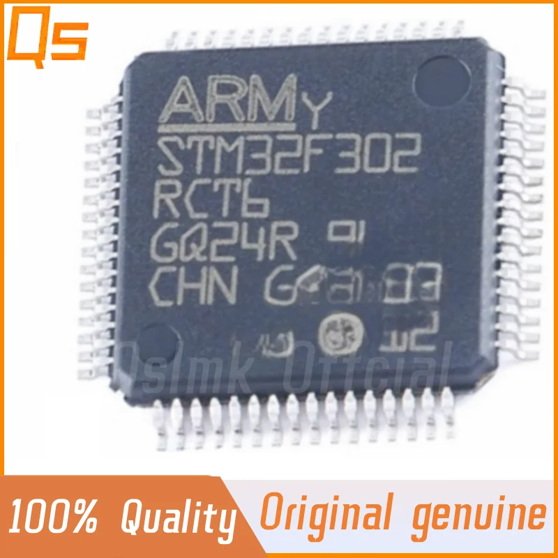 New Original STM32F302 STM32F302RCT6 LQFP-64 ARM Cortex-M4 32-bit microcontroller MCU
New Original STM32F302 STM32F302RCT6 LQFP-64 ARM Cortex-M4 32-bit microcontroller MCU