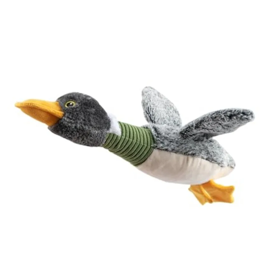 Interactive Squeaky Dog Chew Toy Ideal Dog Toys for Chewers and Dogs and Fetch Lovers - Mallard Duck Wing Gray
Interactive Squeaky Dog Chew Toy Ideal Dog Toys for Chewers and Dogs and Fetch Lovers - Mallard Duck Wing Gray