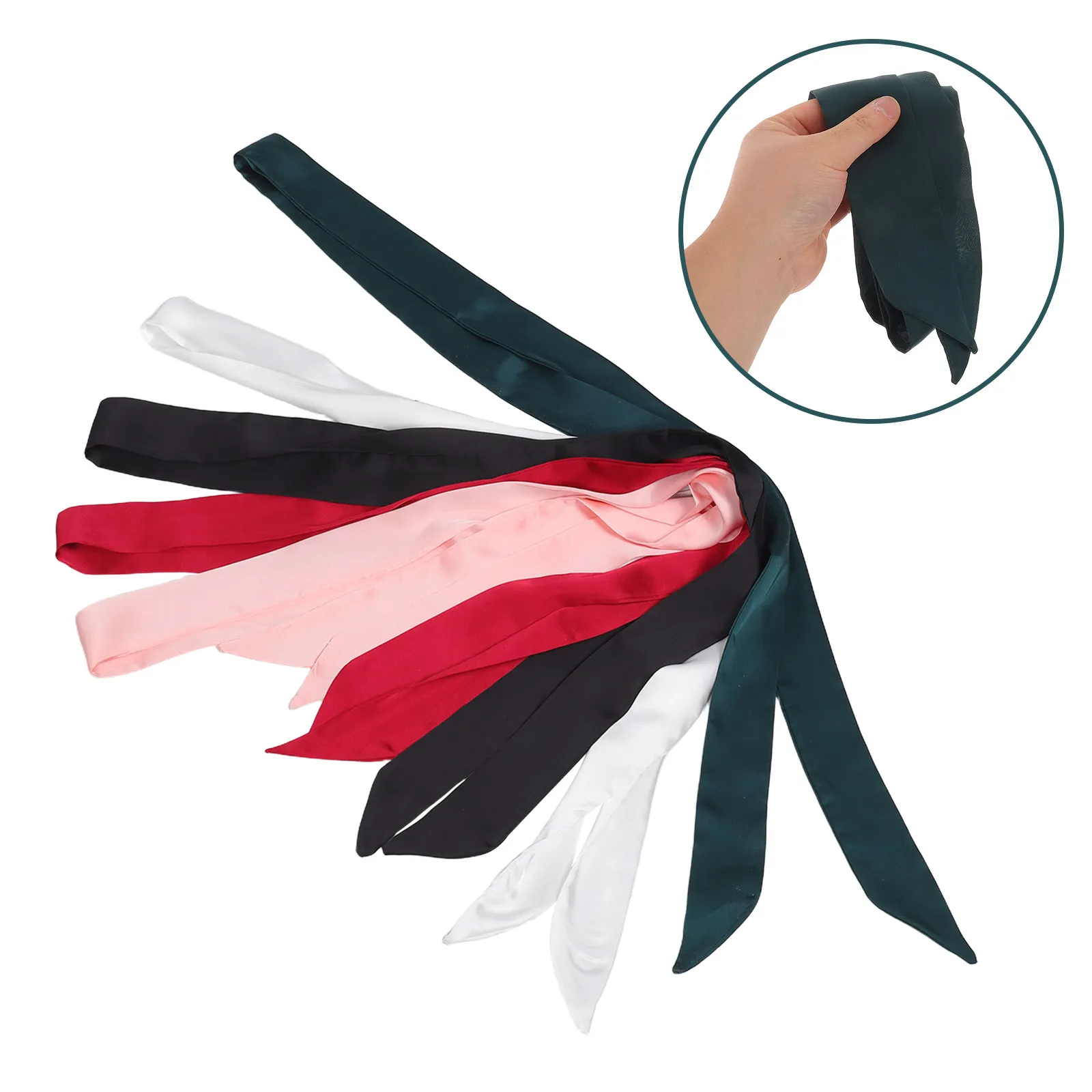 5Pcs Skinny Scarf Waist Sash Belt Long Satin Ribbon Scarfs Hair Neck Scarves Purse Scarfs for Women Waist Sash Belt
5Pcs Skinny Scarf Waist Sash Belt Long Satin Ribbon Scarfs Hair Neck Scarves Purse Scarfs for Women Waist Sash Belt