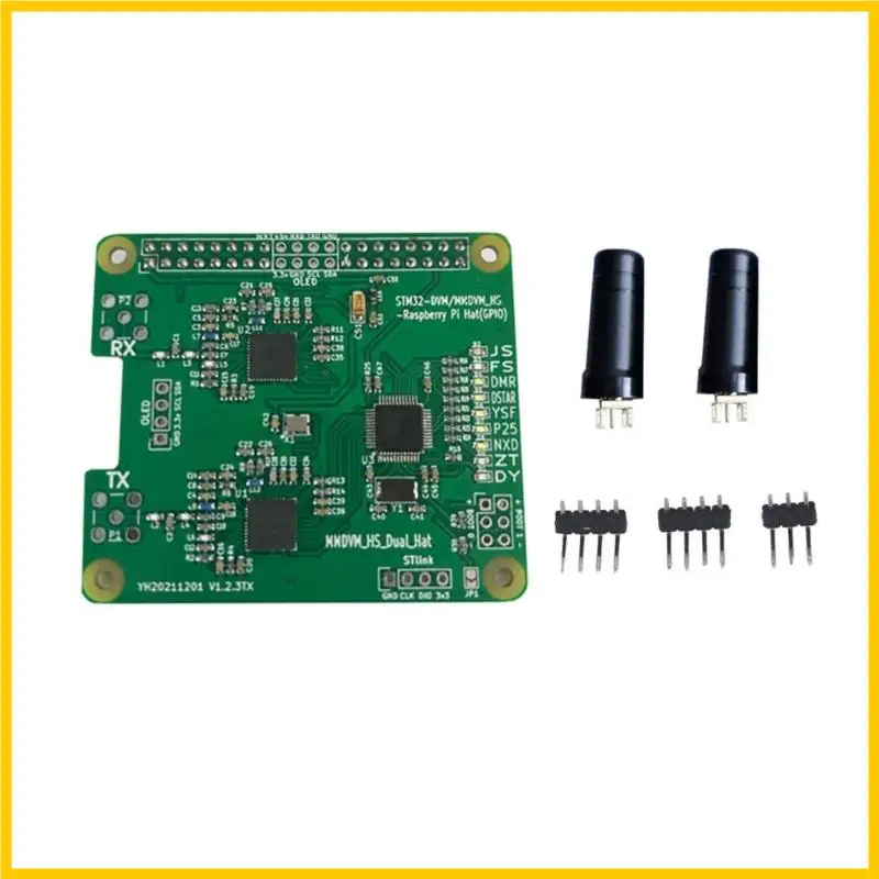 Q1JF MMDVM Double Hat Duplex Hotspot Board Set Including 443 Antennas For D Star Processing Connection Professional
Q1JF MMDVM Double Hat Duplex Hotspot Board Set Including 443 Antennas For D Star Processing Connection Professional