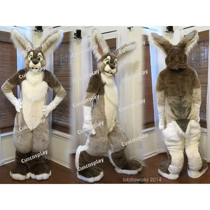 Christmas Brown Rabbit Fur Fox Dog Husky Buuny Mascot Costume Furry Suit Fursuit Halloween Christmas Birthday Party Gift
Christmas Brown Rabbit Fur Fox Dog Husky Buuny Mascot Costume Furry Suit Fursuit Halloween Christmas Birthday Party Gift