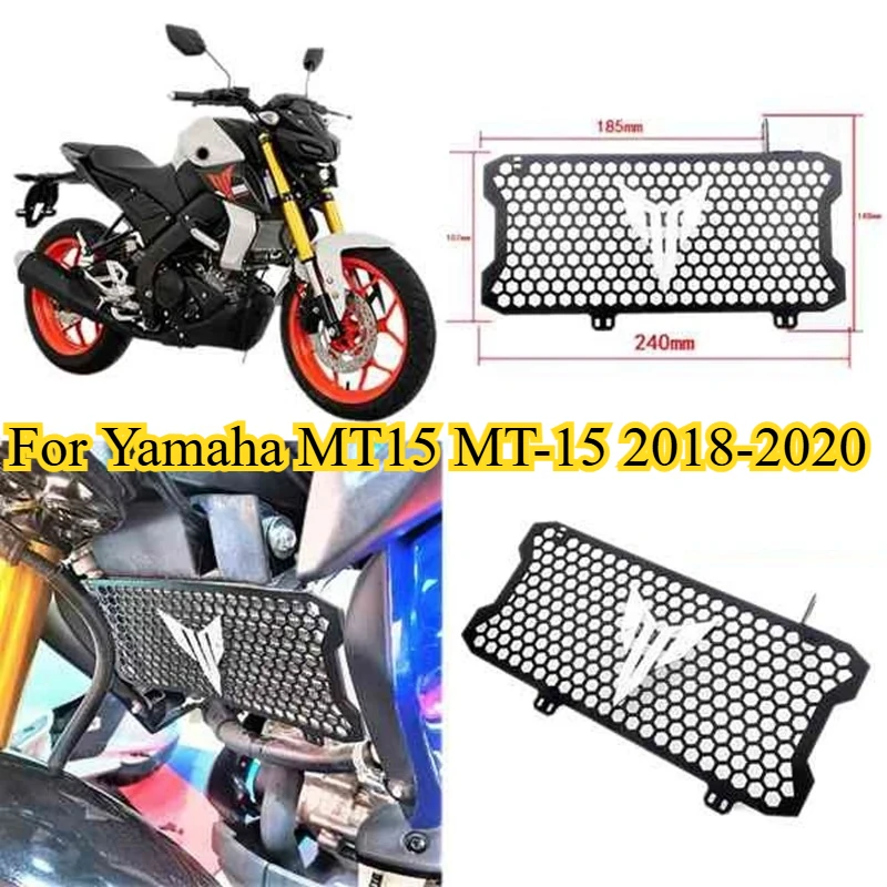DONGTING for Yamaha MT15 MT-15 2018 2019 2020 Motorcycle Accessories Radiator Protective Cover Guards Radiator Grille
DONGTING for Yamaha MT15 MT-15 2018 2019 2020 Motorcycle Accessories Radiator Protective Cover Guards Radiator Grille