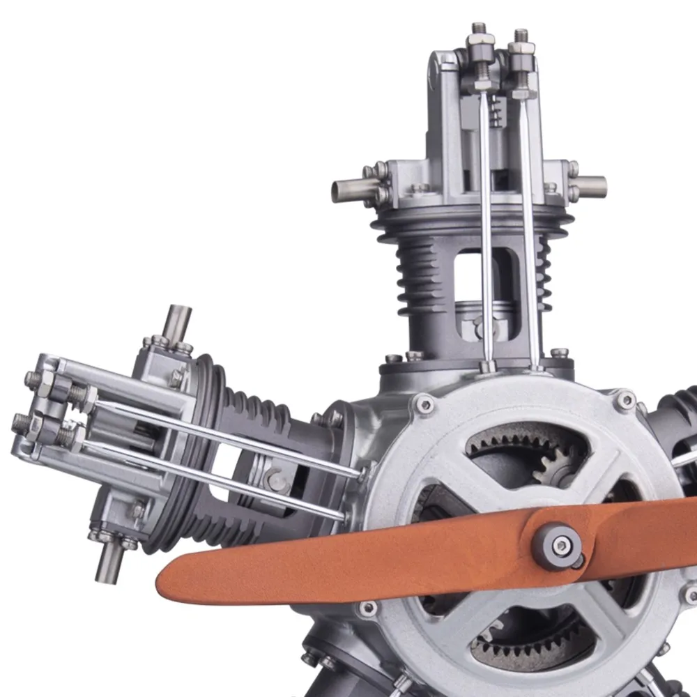 Комплект для сборки металлической модели радиального двигателя с 5 цилиндрами KIT TECHING (электрический привод), запчасти для сборки машин, в наличии на складе в США
Комплект для сборки металлической модели радиального двигателя с 5 цилиндрами KIT TECHING (электрический привод), запчасти для сборки машин, в наличии на складе в США