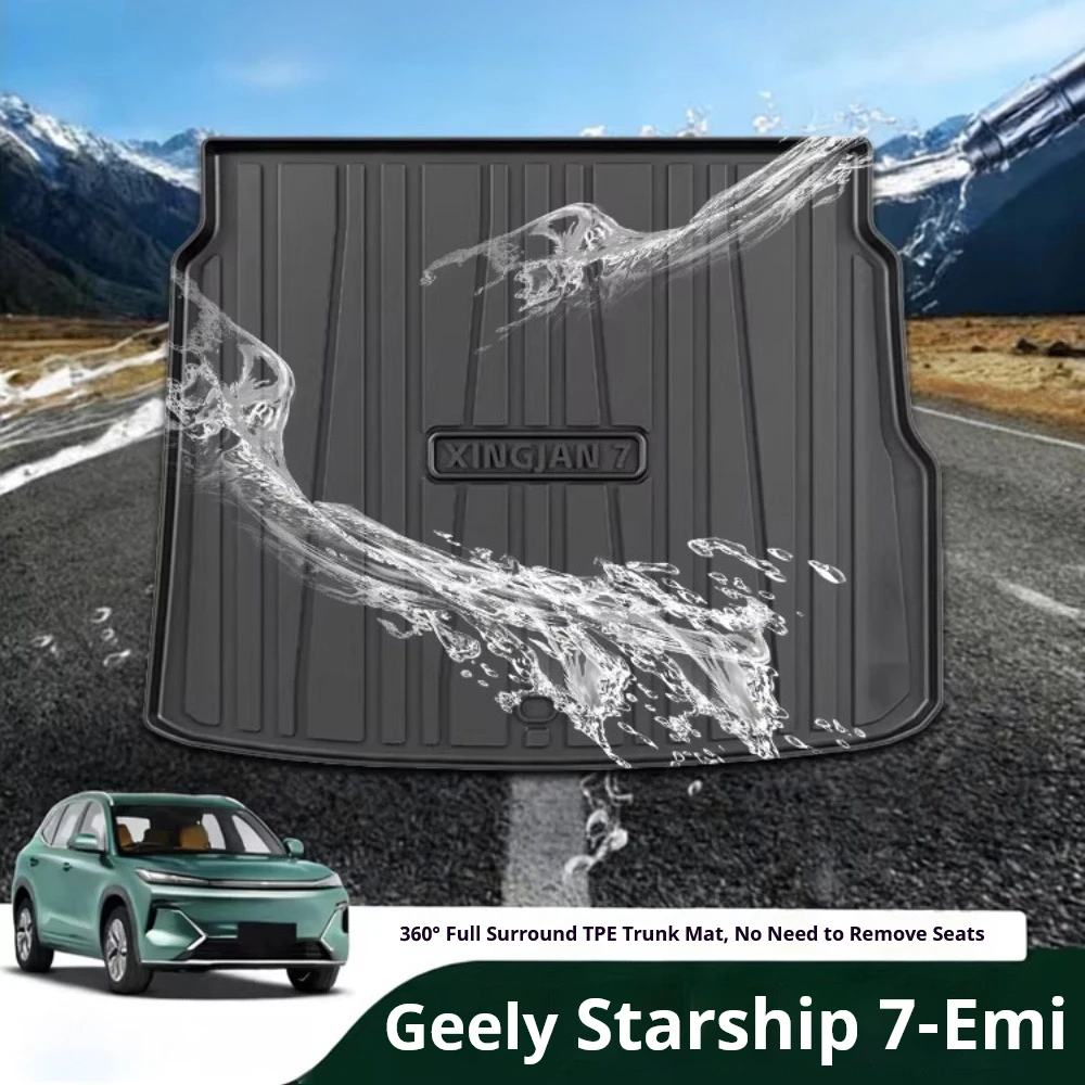For Geely Galaxy Starship 7 EM-i 2024-2026 Car TPE Eco Friendly Full Coverage Trunk Mat
For Geely Galaxy Starship 7 EM-i 2024-2026 Car TPE Eco Friendly Full Coverage Trunk Mat