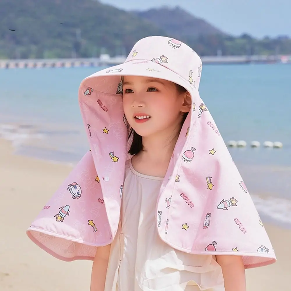 Big Brim Baby Fisherman Hat Cartoon Sun Protection Kids Sunscreen Hat UV Protection Neck Cover Children Beach Cap Baby
Big Brim Baby Fisherman Hat Cartoon Sun Protection Kids Sunscreen Hat UV Protection Neck Cover Children Beach Cap Baby