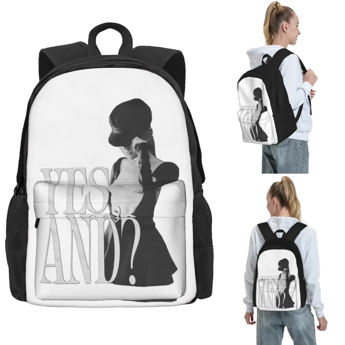 Рюкзаки Ariana Grande Singer Yes And Merch Songs, сумка для книг для мальчиков и девочек, детские школьные сумки, дорожный рюкзак, сумка на плечо
Рюкзаки Ariana Grande Singer Yes And Merch Songs, сумка для книг для мальчиков и девочек, детские школьные сумки, дорожный рюкзак, сумка на плечо