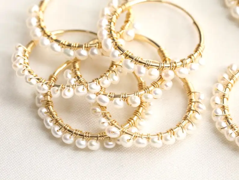 14k Gold Filled Pearl Hoop Earrings Luxury High Quality Dainty Hoop Jewelry Minimalist Ladies' Earrings Woman Original Gifts
14k Gold Filled Pearl Hoop Earrings Luxury High Quality Dainty Hoop Jewelry Minimalist Ladies' Earrings Woman Original Gifts