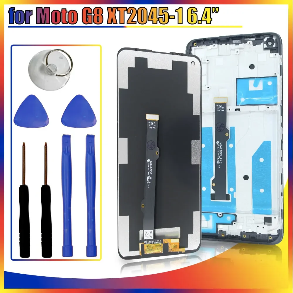 New LCD for Motorola Moto G8 2020 LCD Display Touch Screen Assembly Replacement for Moto G8 2020 XT2045-1 LCD Dsiplay With Frame
New LCD for Motorola Moto G8 2020 LCD Display Touch Screen Assembly Replacement for Moto G8 2020 XT2045-1 LCD Dsiplay With Frame