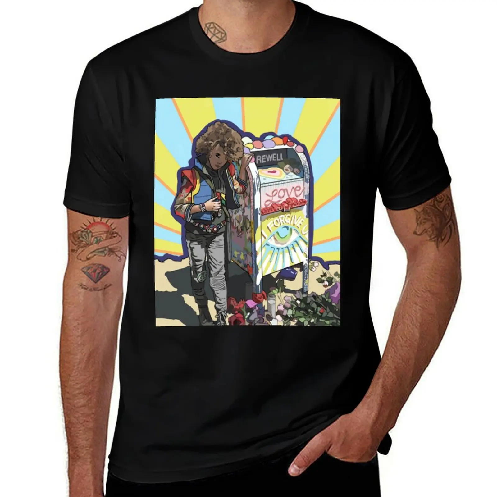 The Girl at The Mailbox T-Shirt valentines clothes funny shirt cotton oversized funny costumes Men's t-shirts 
The Girl at The Mailbox T-Shirt valentines clothes funny shirt cotton oversized funny costumes Men's t-shirts