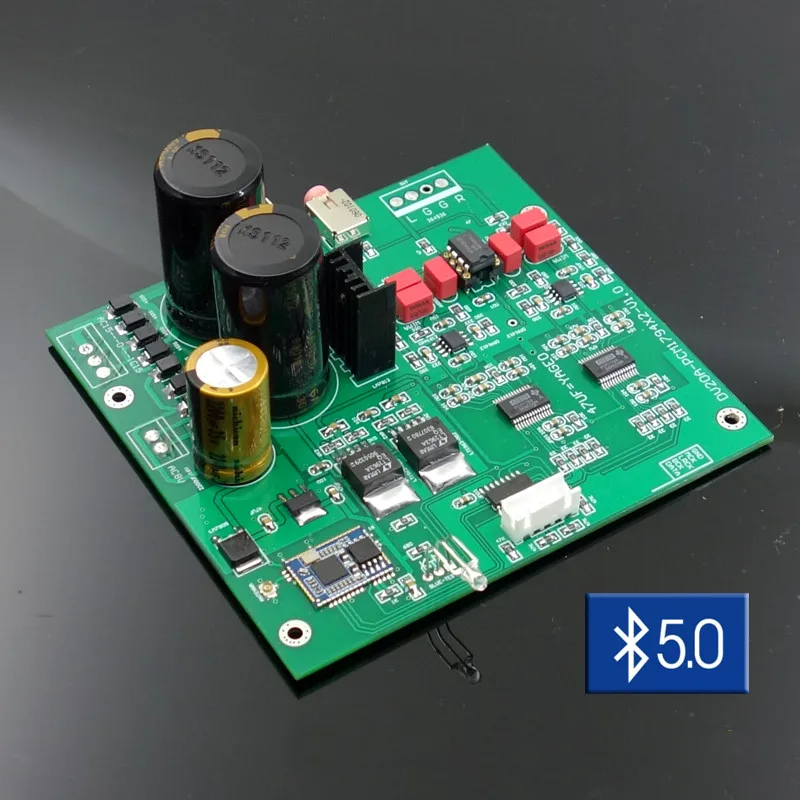 QCC5125 Bluetooth 5.0 Dual PCM1794 Decoder Board I2S Interface Decoding Support LDAC APTX-HD
QCC5125 Bluetooth 5.0 Dual PCM1794 Decoder Board I2S Interface Decoding Support LDAC APTX-HD