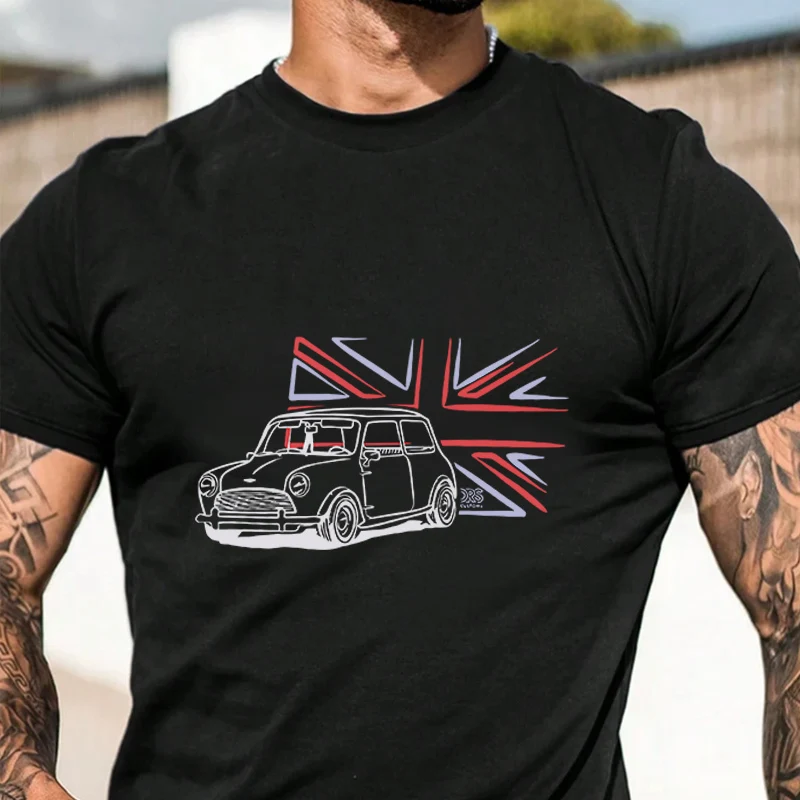 Classic Mini Cooper Austin With Great Britain Flag 2026 New Vintage Style T-Shirt Men's And Women's Casual Short Sleeve Top
Classic Mini Cooper Austin With Great Britain Flag 2026 New Vintage Style T-Shirt Men's And Women's Casual Short Sleeve Top