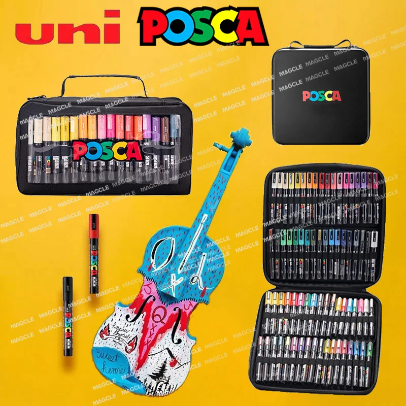 Акриловый маркер Uni Posca, организованный в 72/138 отверстиях, сумка для хранения, разные размеры, перманентная художественная ручка для рисования, канцелярские принадлежности Marcadores
Акриловый маркер Uni Posca, организованный в 72/138 отверстиях, сумка для хранения, разные размеры, перманентная художественная ручка для рисования, канцелярские принадлежности Marcadores