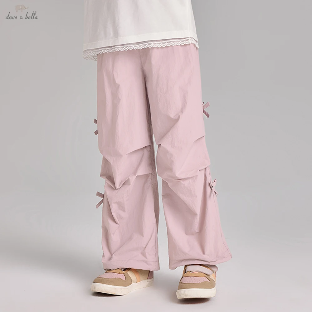 Dave Bella, детские осенне-весенние брюки-карго для мальчиков и девочек, повседневные спортивные брюки с эластичной резинкой на талии, широкие брюки DK1260102
Dave Bella, детские осенне-весенние брюки-карго для мальчиков и девочек, повседневные спортивные брюки с эластичной резинкой на талии, широкие брюки DK1260102