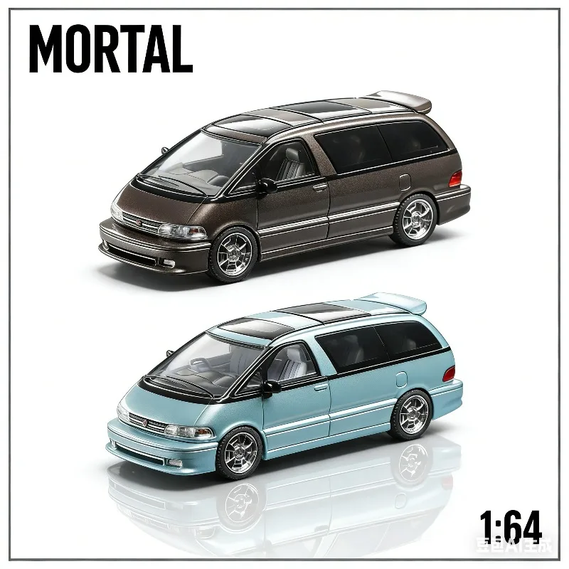 MORTAL 1:64 TOYOTA PREVIA Cast-pressed realistic alloy car model, boys' holiday gift toy, adult collection decoration item.
MORTAL 1:64 TOYOTA PREVIA Cast-pressed realistic alloy car model, boys' holiday gift toy, adult collection decoration item.