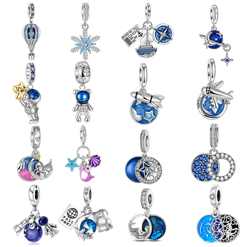 925 Sterling Silver Blue Astronaut Boutique Pendant Charm Fit Original Pandora Bracelet Charm Bead Necklace Diy Female Jewelry
925 Sterling Silver Blue Astronaut Boutique Pendant Charm Fit Original Pandora Bracelet Charm Bead Necklace Diy Female Jewelry