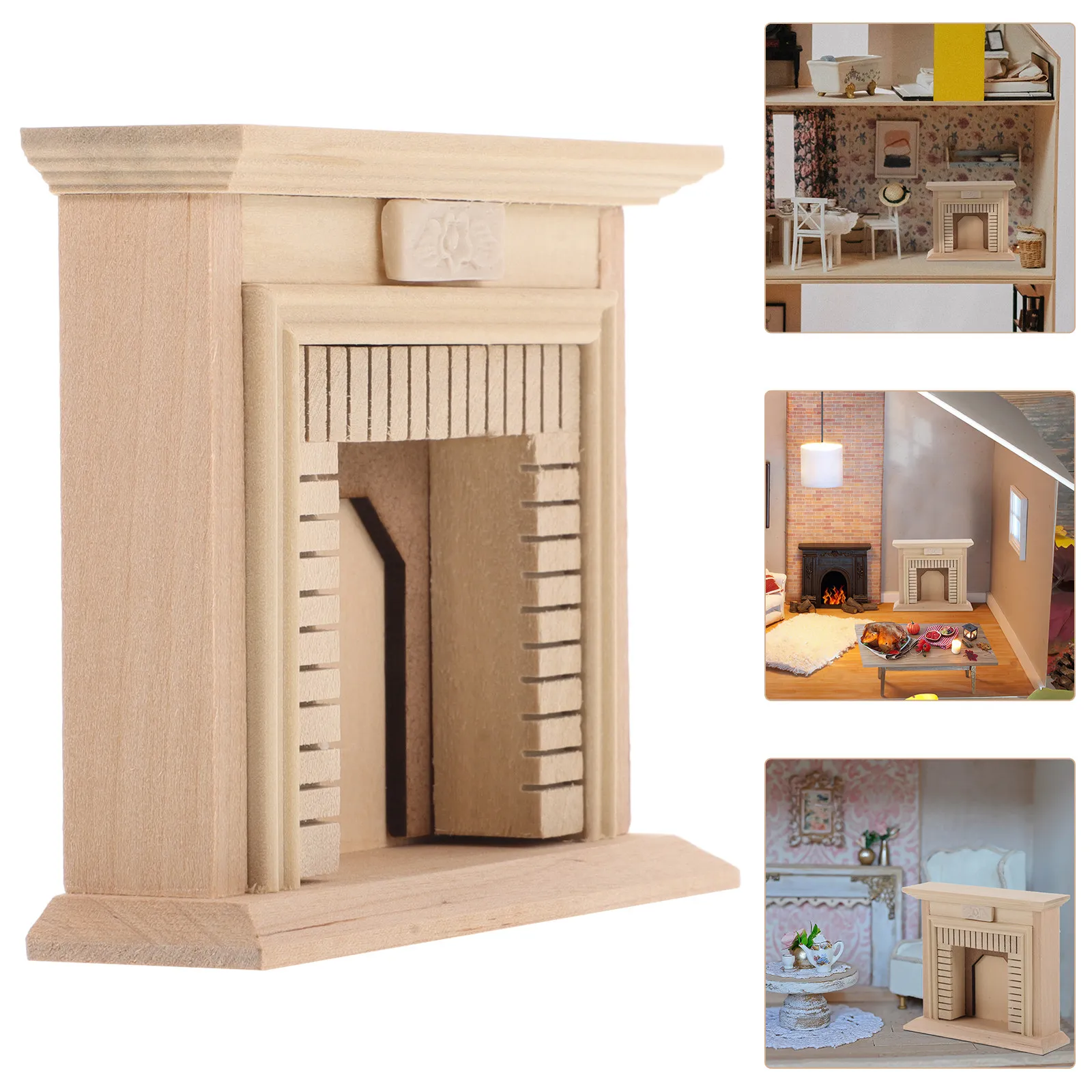 Handcrafted Miniature Fireplace for Small House Decor Natural Material Lightweight Indoor Outdoor Display Accessory
Handcrafted Miniature Fireplace for Small House Decor Natural Material Lightweight Indoor Outdoor Display Accessory