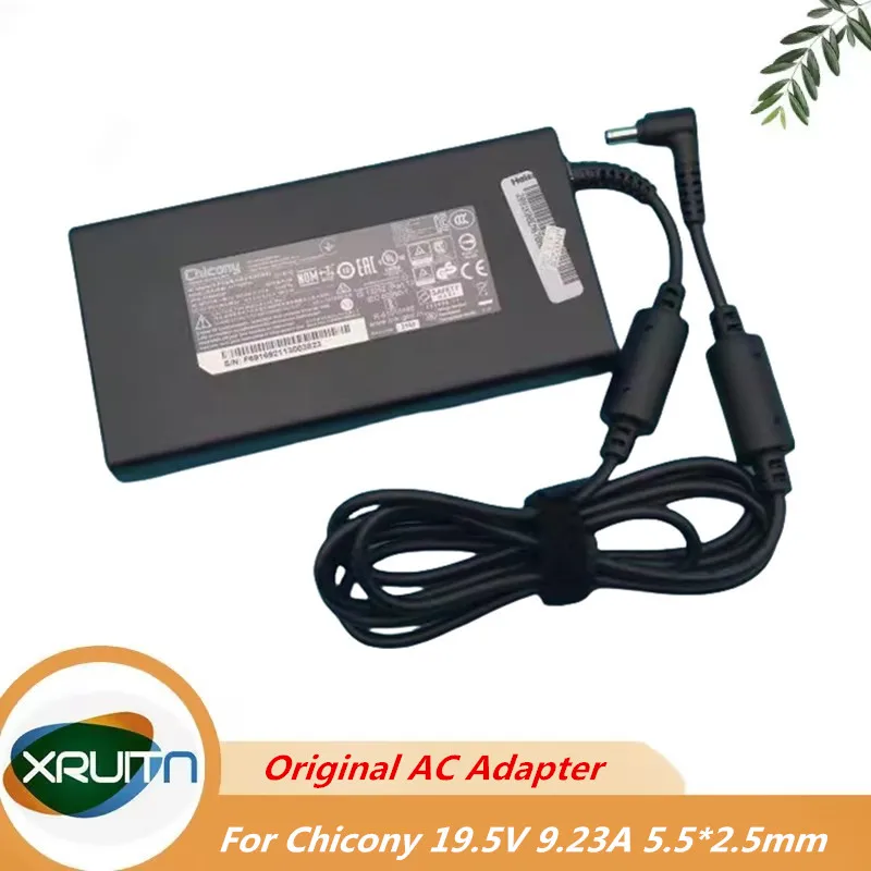 Original 19.5v 9.23a chicony A17-180P4A AC Adapter for Razer 911plus 911MP P1, Shenzhou Z7M G8 Z8 Laptop Power Supply Charger
Original 19.5v 9.23a chicony A17-180P4A AC Adapter for Razer 911plus 911MP P1, Shenzhou Z7M G8 Z8 Laptop Power Supply Charger