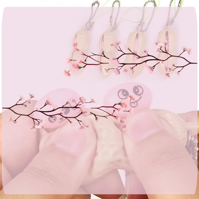 Fingertip Toy Soft And Cute Edamame Keychain Stress-relieving Squeezing Pea Adorable Stress-relieving Toy
Fingertip Toy Soft And Cute Edamame Keychain Stress-relieving Squeezing Pea Adorable Stress-relieving Toy