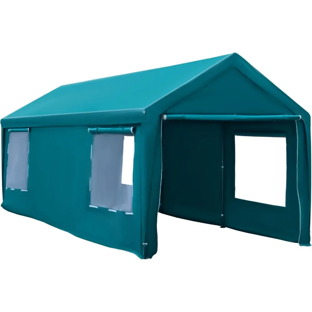 Carport Canopy 12x20 футов, сверхмощная автомобильная палатка со съемными боковыми стенками и дверями, портативный автомобильный порт, гаражное укрытие для лодки
Carport Canopy 12x20 футов, сверхмощная автомобильная палатка со съемными боковыми стенками и дверями, портативный автомобильный порт, гаражное укрытие для лодки