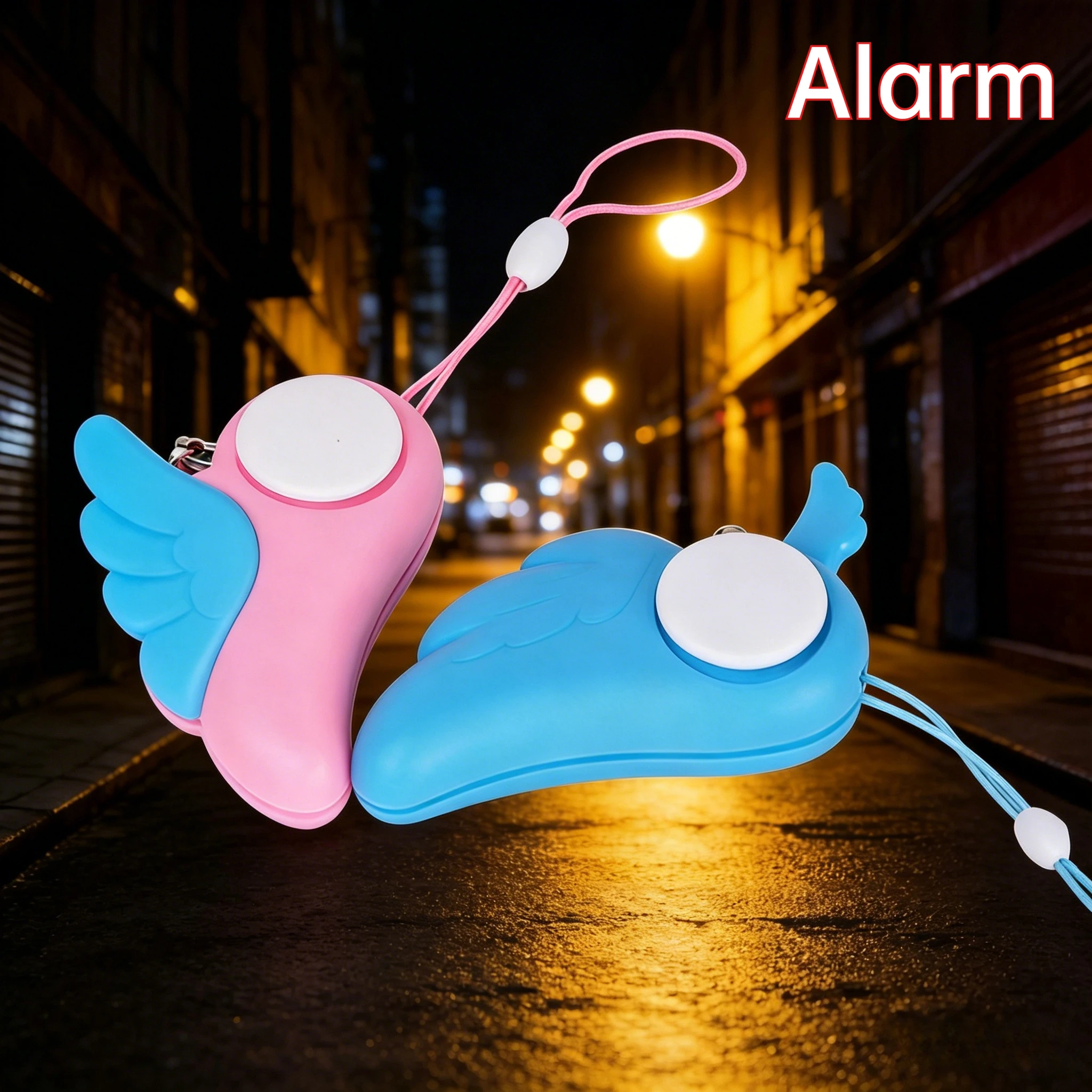 Angel Wing Portable Alarm Anti-Wolf Device for Women Girls Self-Defense Alarm Safety Carrying Bag Keychain Defensa Personal
Angel Wing Portable Alarm Anti-Wolf Device for Women Girls Self-Defense Alarm Safety Carrying Bag Keychain Defensa Personal