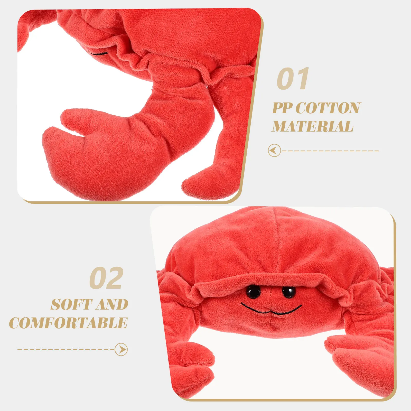 Animal Hand Puppet Crab Style Soft Comfortable PP Cotton Material for Storytelling Role Play Early Learning Oral Skills
Animal Hand Puppet Crab Style Soft Comfortable PP Cotton Material for Storytelling Role Play Early Learning Oral Skills