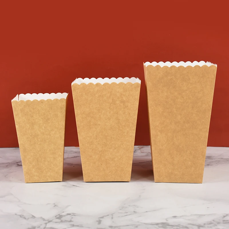 3sizes Pure Brown Kraft Popcorn Boxes Container Birthday Movie Party Favors Bags Candy Snack Favor Box Wedding Party Decorations
3sizes Pure Brown Kraft Popcorn Boxes Container Birthday Movie Party Favors Bags Candy Snack Favor Box Wedding Party Decorations