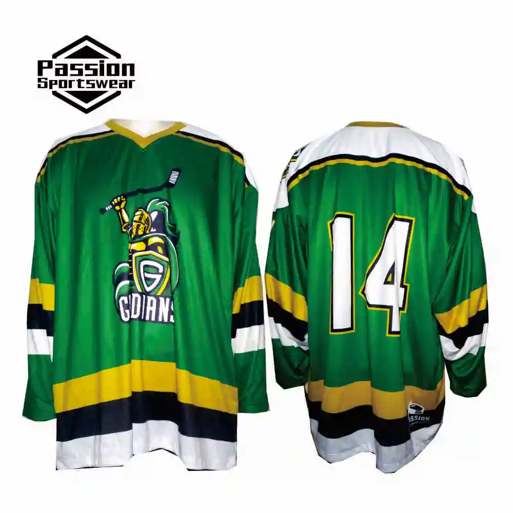 Нестандартный размер и логотипы. Простые сублимированные полиэстеровые хоккейные майки. Спортивная одежда на открытом воздухе. Зеленый фильм. Большой размер. 
Нестандартный размер и логотипы. Простые сублимированные полиэстеровые хоккейные майки. Спортивная одежда на открытом воздухе. Зеленый фильм. Большой размер.