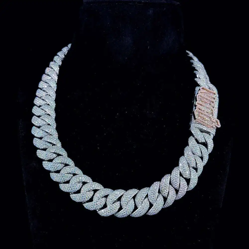 Heavy Cuban Link Chain and Bracelet Iced Out Miami Cuban Hip Hop Bling Rapper Chain Necklace Prong Link Chain
Heavy Cuban Link Chain and Bracelet Iced Out Miami Cuban Hip Hop Bling Rapper Chain Necklace Prong Link Chain