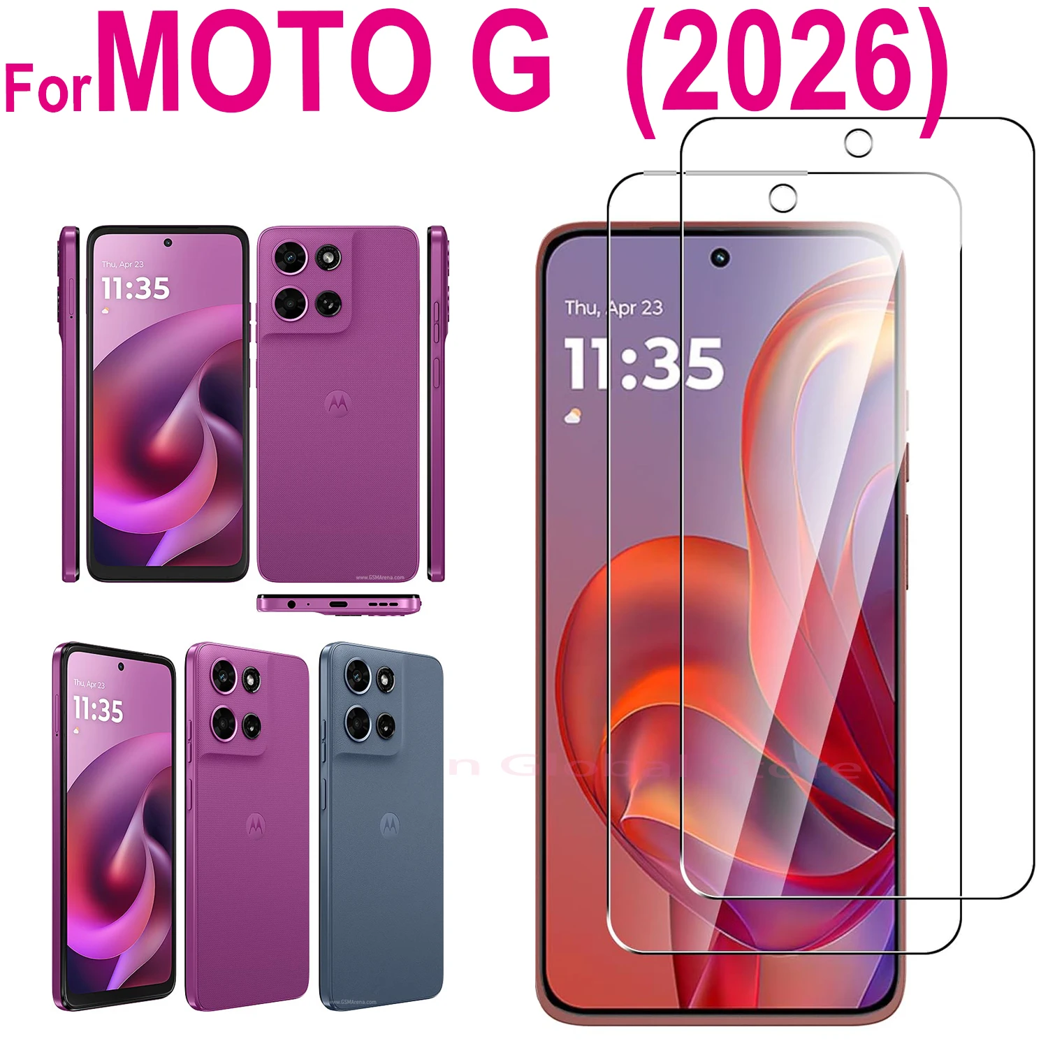 1/2/3/4Pcs For Motorola Moto G (2026) Tempered Glass Screen Protector Glass
1/2/3/4Pcs For Motorola Moto G (2026) Tempered Glass Screen Protector Glass