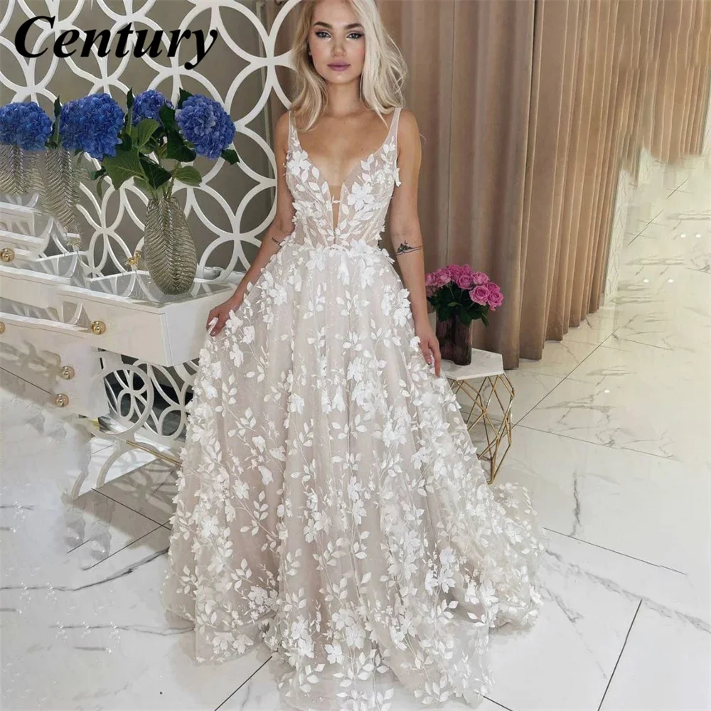 White A Line Evening Dresses With Appliques Lace Charming Prom Dress Spaghetti Strap Party Dresses Sleeveless vestidos de noche
White A Line Evening Dresses With Appliques Lace Charming Prom Dress Spaghetti Strap Party Dresses Sleeveless vestidos de noche