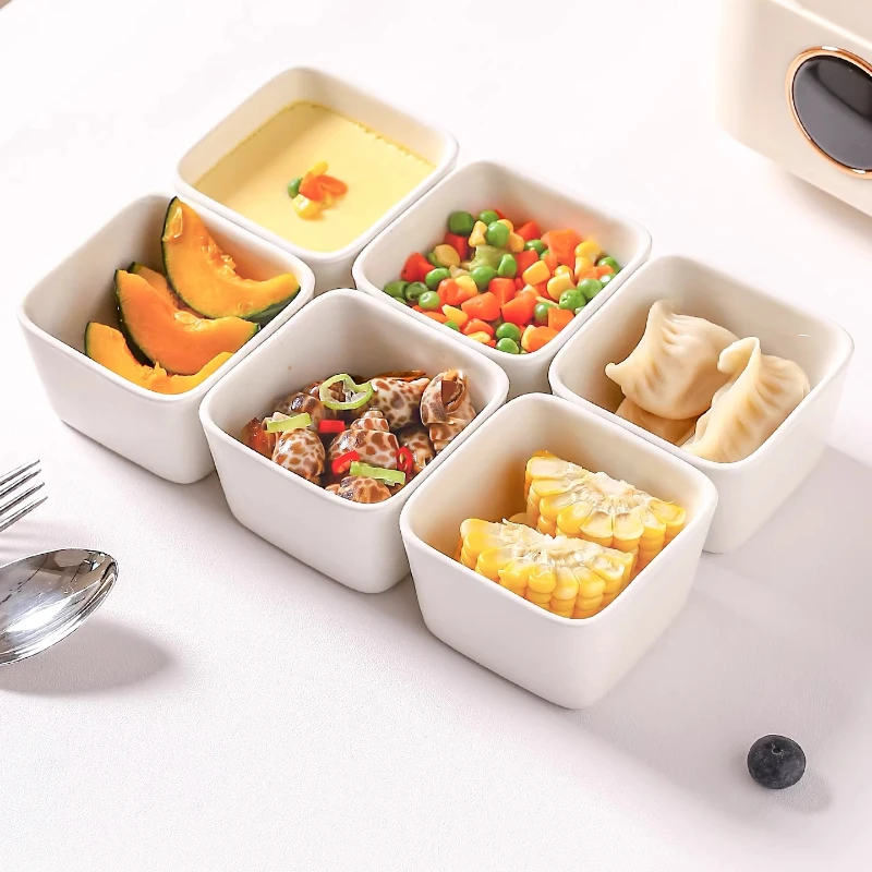 LMM ceramic square small steaming bowl household high temperature steamer electric steamer special food
LMM ceramic square small steaming bowl household high temperature steamer electric steamer special food