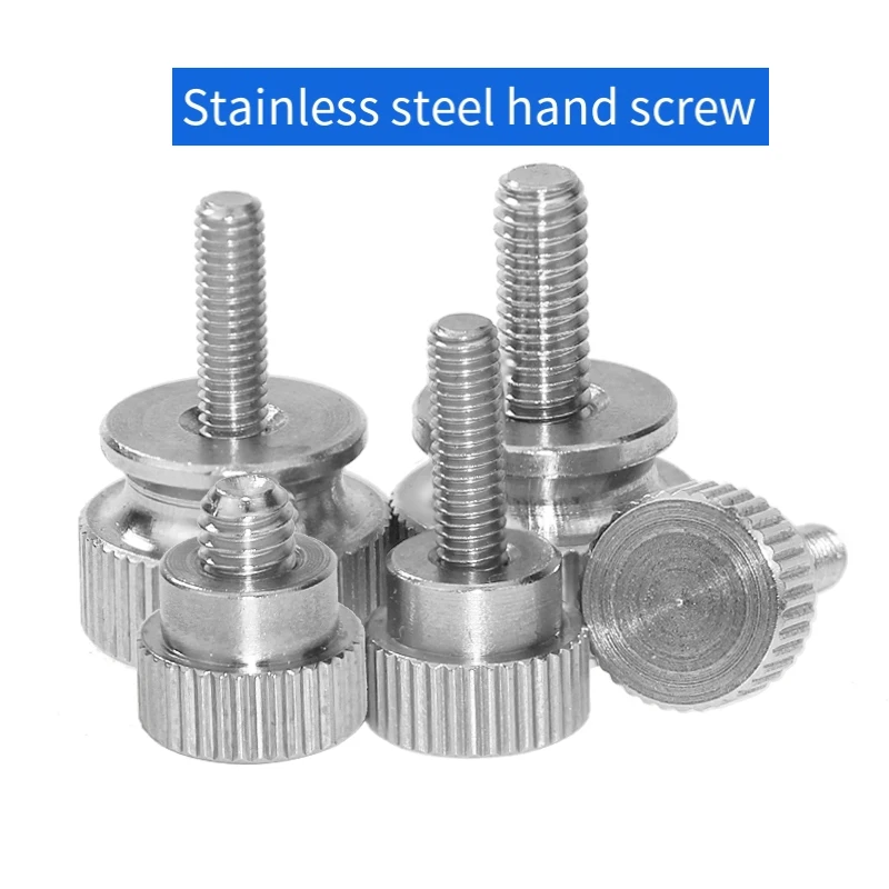 8/15/50Pcs M3 M4 Stainless Steel Knurled Hand Screw Knurled Hand Adjusting Screw Hand Adjusting Locating Bolt Box Cover Screw
8/15/50Pcs M3 M4 Stainless Steel Knurled Hand Screw Knurled Hand Adjusting Screw Hand Adjusting Locating Bolt Box Cover Screw