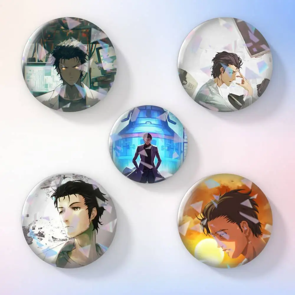 Okabe Rintaro Brooch Metal Badge Brooch, Fashion Decorative Pins for Hat Bag Clothing Decoration Gift,Souvenir.
Okabe Rintaro Brooch Metal Badge Brooch, Fashion Decorative Pins for Hat Bag Clothing Decoration Gift,Souvenir.