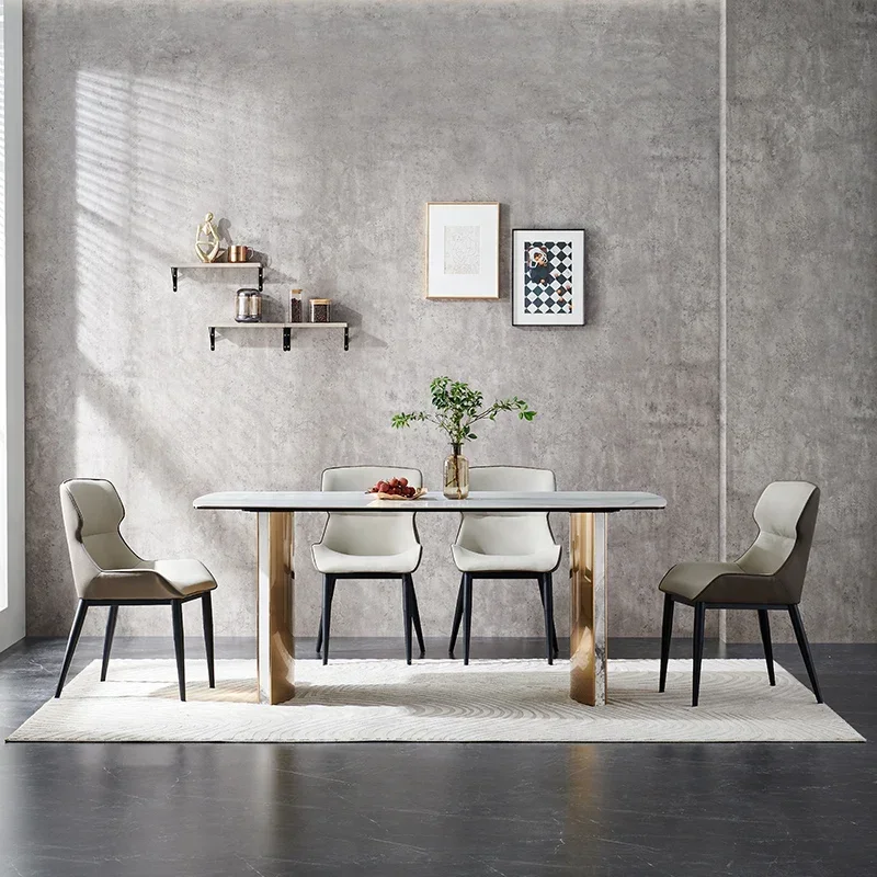 Luxury Marble Dining Modern Table Sets Small Living Room Kitchen DecorDining Table Home Tavoli Da Pranzo Kitchen Furniture
Luxury Marble Dining Modern Table Sets Small Living Room Kitchen DecorDining Table Home Tavoli Da Pranzo Kitchen Furniture
