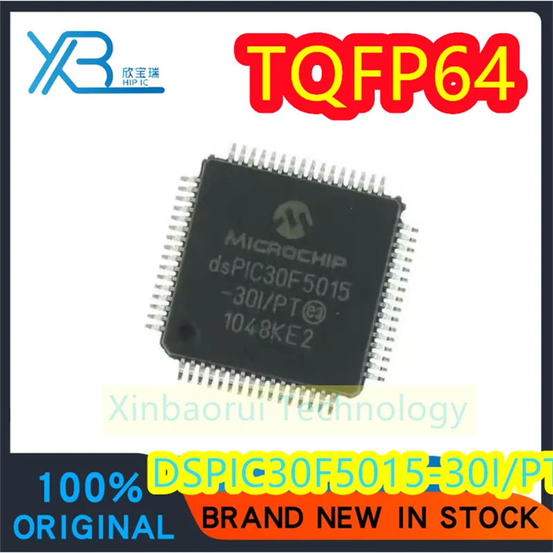 (1/5pieces) DSPIC30F5015-30I/PT DSPIC30F5015 TQFP64 single chip microcomputer chip IC microcontroller new original electronics
(1/5pieces) DSPIC30F5015-30I/PT DSPIC30F5015 TQFP64 single chip microcomputer chip IC microcontroller new original electronics