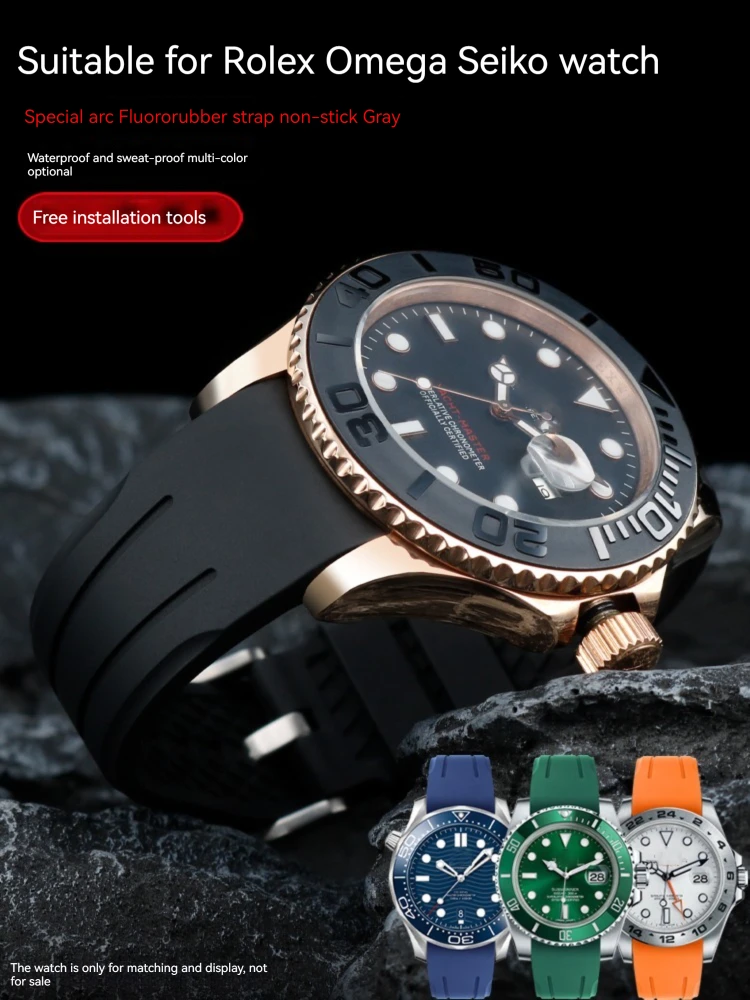 20/21/22mm Silicone Strap for citizen tissot Universal Curved End Rubber WatchBand for Rolex Citizen Sport Waterproof Bracelet
20/21/22mm Silicone Strap for citizen tissot Universal Curved End Rubber WatchBand for Rolex Citizen Sport Waterproof Bracelet