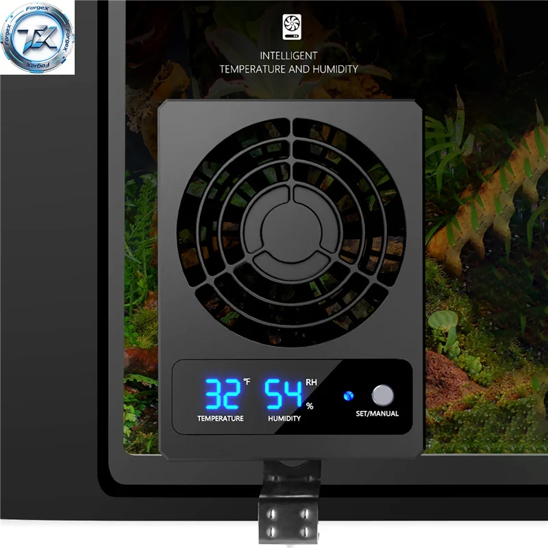 【Multi-functional】Terrariums Ventilator Cooling Fan Reptiles Tanks Hangable Air Coolers Smart Temperature Humidity Control Fan w
【Multi-functional】Terrariums Ventilator Cooling Fan Reptiles Tanks Hangable Air Coolers Smart Temperature Humidity Control Fan w