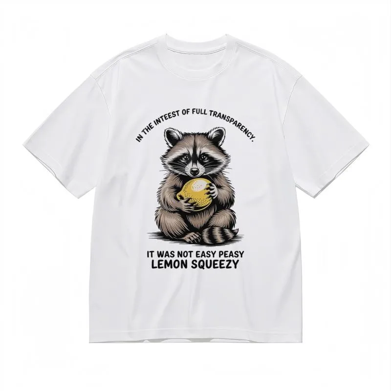 Comfy Fashion Classic T-Shirt Adorable Raccoon Character Design Tee Outdoor casual fashion trendy T-shirt
Comfy Fashion Classic T-Shirt Adorable Raccoon Character Design Tee Outdoor casual fashion trendy T-shirt
