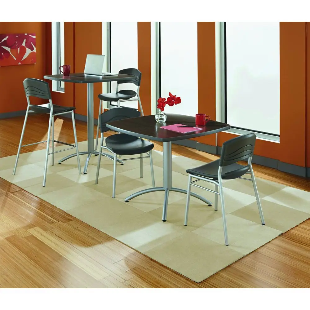 ICE64517 CafeWorks Cafe Chair with Heavy Gauge Steel Frame, 21 Width x 32 Height x 19 Depth, Black Pack of 2, Grey
ICE64517 CafeWorks Cafe Chair with Heavy Gauge Steel Frame, 21 Width x 32 Height x 19 Depth, Black Pack of 2, Grey