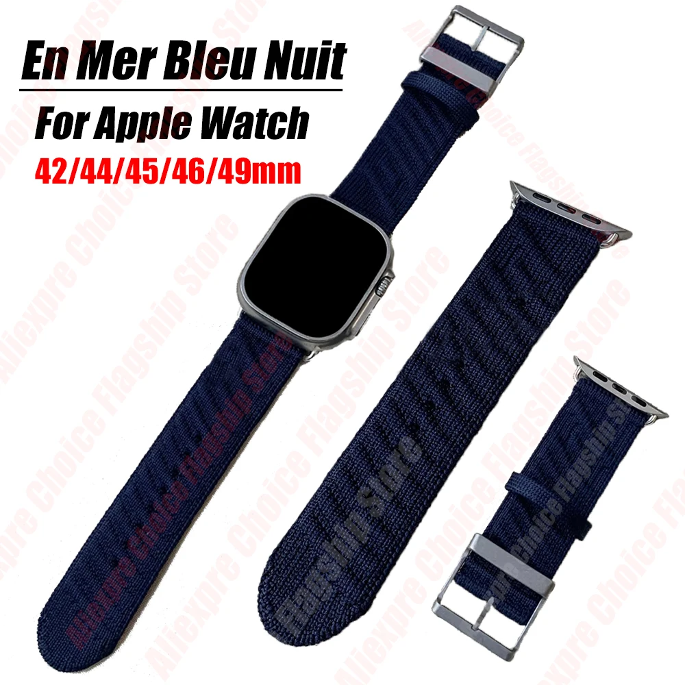 Новый нейлоновый браслет для Apple Watch Series10 46 мм, спортивный плетеный ремешок для Iwatch Ultra2 49 мм SE 44/45 мм Series 3 42 мм Correa
Новый нейлоновый браслет для Apple Watch Series10 46 мм, спортивный плетеный ремешок для Iwatch Ultra2 49 мм SE 44/45 мм Series 3 42 мм Correa