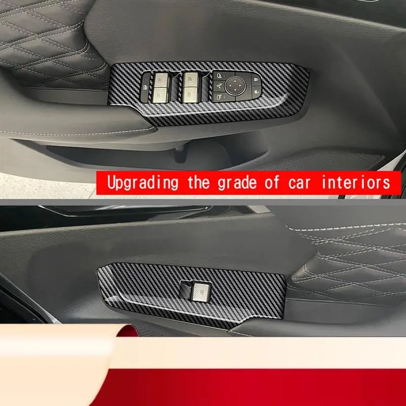 4Pcs Car Door Window Lift Button Panel Cover Interior Door Panels Trim For Mitsubishi Outlander 2022+ LHD,B Parts Accessories
4Pcs Car Door Window Lift Button Panel Cover Interior Door Panels Trim For Mitsubishi Outlander 2022+ LHD,B Parts Accessories